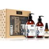 LaQ Doberman svieži sprchový gél 8 v 1 500 ml + čistiaci šampón s hydratačným účinkom 300 ml + ošetrujúci olej na tvár a fúzy 30 ml