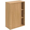 Hobis Policová skrinka DRIVE, 80x111x40 cm dub/dub, zámok