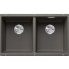 Blanco Subline 350/350 U Granitový drez - Sivá vulkán