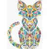 zuty Zuty - Maľovanie Podľa Čísel - Mandala Mačka, 80X100 Cm, Plátno (8596530069669)
