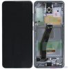Samsung Galaxy S20 SM-G980F LCD displej + dotyková plocha + rám šedá - originál GH82-22123A, GH82-22131A