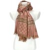 Cashmere Dámsky staroružový teplý dlhý zimný šál 194x71 cm