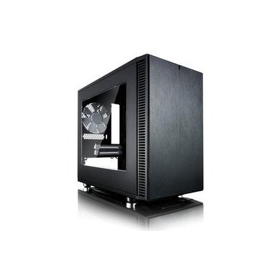 Fractal Design Define Nano S (priehľadná bočnica) čierna / skriňa / bez zdroja (FD-CA-DEF-NANO-S-BK-W)