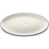 Tanier Omada SANALIVING Dinner Plate 24xh2cm Farba: biela/fialová