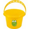 Detský kýblik plastový žltý Stocker