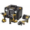 DeWalt DCK355P2T / Aku sada DeWalt DCG405 + DCH172 + DCD800 / 2x Aku 5.0 Ah / 1x Kufor / nabíjačka (DCK355P2T)