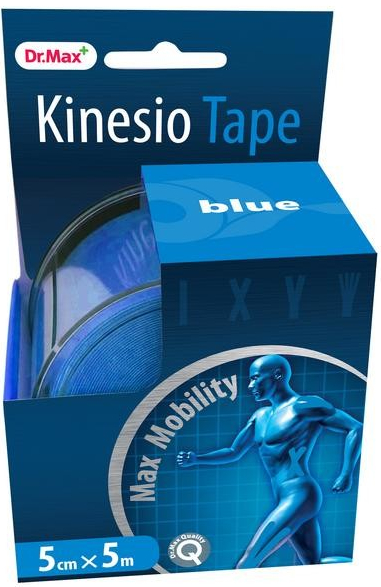Dr.Max Kinesio Tape blue 5cm x 5m od 7,99 € - Heureka.sk