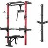 Multifunkční posilovací stojan - Power Rack HMS KLT22 červený