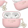 Guess AirPods Pro 2 cover Liquid Silicone Glitter Triangle Charm GUAP2LECG4P