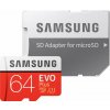 Samsung EVO Plus microSD Memory Card 64GB + SD adaptér, MB-MC64HA/EU