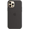 Apple iPhone 12/12 Pro Silicone Case with MagSafe - Black mhl73zm/a