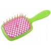 Janeke Superbrush Kefa na rozčesávanie Zelená Fuchsia 86SP226 VER-FUX