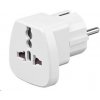 Goobay Univerzálny cestovný adaptér pre zahraničné spotrebiče do zásuvky IEC 320 C13