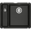 Franke KubusX keramický drez 49x40 cm čierna 126.0738.301