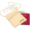 Travel Blue Neck Wallet Rfid Beige