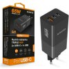 Aligator nabíječka PD65W, 2USB-C, 1xUSB-A, černá CHPD0027