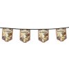 Papierová girlanda Steampunk, obojstranná, 4 m