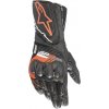Rukavice SP-8, ALPINESTARS (černá/červená fluo, vel. XL)