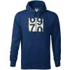 Tachometer 70 - Mikina pánska Cape s kapucňou - 3XL ( Polnočná modrá )