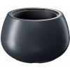 Prosperplast Kvetináč s vkladom HEOS antracit 43,6 cm