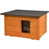 Drevená zateplená búda rozmer S pre psa alebo macku