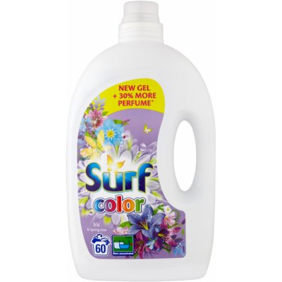 Surf Color Iris & Spring Rose prací gél na farebné prádlo 60 PD 3 l