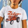 Tričko s potlačou ZETOR 3 Pánsky Biela 4XL