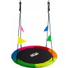 Záhradný hojdací kruh s vlajkami 110 cm Aga MR1110FLAG-6C - šesťfarebný