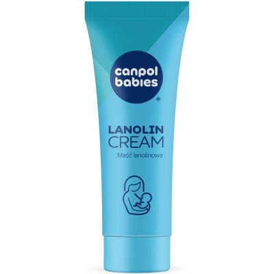 Canpol babies Lanolin Cream Upokojujúca a regeneračná masť na bradavky 7 g