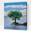 Vymalujsisam.sk Maľovanie podľa čísiel - Čarovný strom 2 Veľkosť: 30x40cm, Rám: Na kartónovej doske