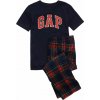Chlapčenské pyžamo GAP, V-U HOL tmavo modrá,Červená, 6Y