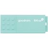 Goodram USB flash disk, USB 3.0, 64GB, UME3, UME3, azúrový, UME3-0640CRR11