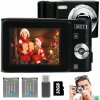 DIGITÁLNY FOTOAPARÁT HD PRENOSNÝ FOTOAPARÁT 1080P 50MP STABILIZÁCIA SO ZOOMOM 16X