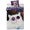 FARO Obliečky Mačka vo vesmíre 140x200 70x90
