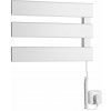 Aqualine ELVIS elektrický sušiak uterákov 457x342x55 mm, 50 W, biela EB480