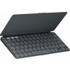 Logitech Keys-To-Go 2 for iPad - Klávesnice - vestavěný kryt - bezdrátový - Bluetooth LE - QWERTY - US mezinárodní - grafit