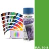 Dupli color Aerosol Art Lesk, rýchloschnúci-univerzálny akrylát v spreji - Ral 6018 400ml