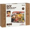 RoboTime 3D drevená skladačka Miniatúra domčeka Garáž