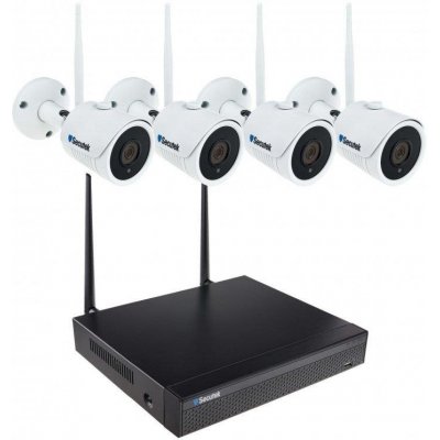 IP kamera Secutek WiFi kamerový systém SLG-WIFI2108DE4FE200 - 4 x 2Mpix kamera, NVR (IP47-7)