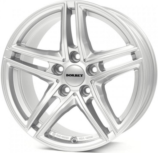 Borbet XR 8x18 5x112 ET39 brilliant silver