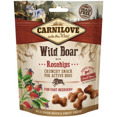 Carnilove Dog Crunchy Snack Wild Boar with Rosehips with fresh meat 200 g