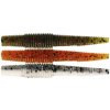 6ks - Gumená nástraha Westin Ned Worm Slim 5,5cm 1,5g Clear Water Mix