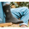 Nordic Socks Charcoal Wool Melange Veľkosť: XL(43-46)