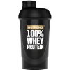 Nutrend Šejkr 100% Whey Protein 600ml - černý
