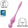 Vibračné guličky SATISFYER Love Birds 1 Connect App ružové