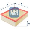 30.162.00 - Vzduchový filter UFI