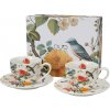 Duo Duo Porcelánová šálka s podšálkou April sada 2 x 270 ml