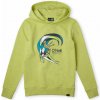 Chlapčenská mikina O'Neill, CIRCLE SURFER MULTI HOODIE zelená,mix 176