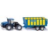 Siku Farmer - Traktor New Holland s prívesom Joskin, 1:50