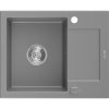 Mexen Enzo - drez granitový 57,6x46,5cm, 1-komorový, šedá, 6506571005-71